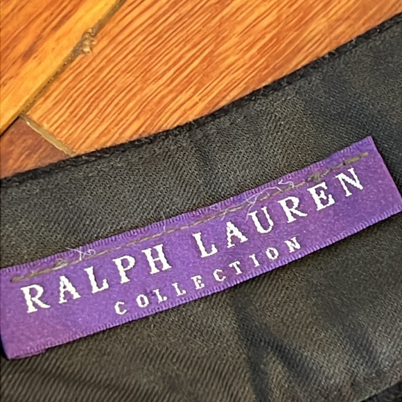 ⭐️ Ralph Lauren Collection Purple Label Cropped Wool Pants - Picture 3 of 6
